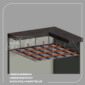 سقفهاي کاذب یکپارچه داراي سازه مستقل نگه دارنده ( bars-T (به همراه تجهیزات روشنایی و مکانیکی